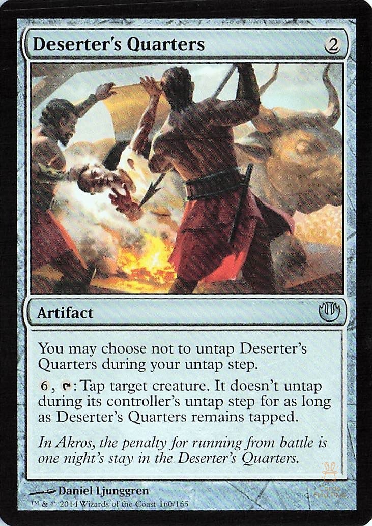 Deserter’s Quarters 160 Journey Into Nyx Magic: The Gathering NM