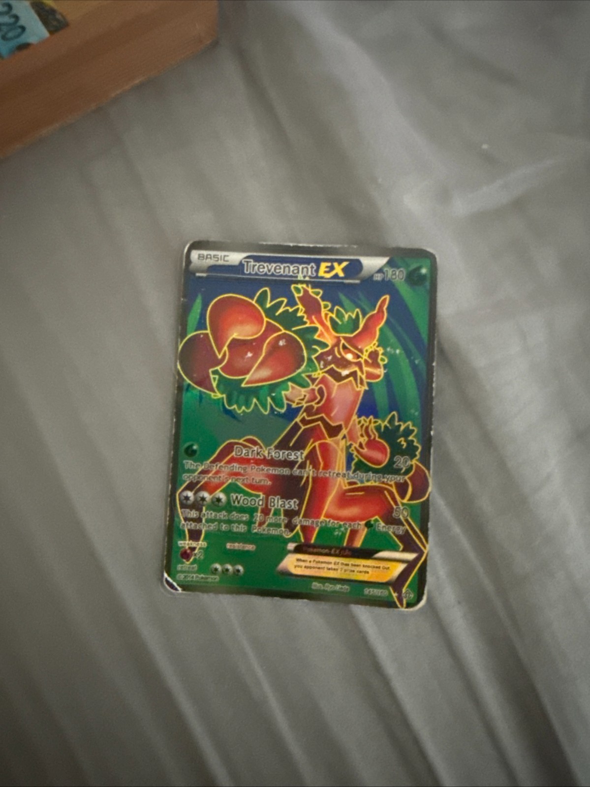 Pokémon TCG Trevenant-EX Primal Clash Holo Card 145/160 Full Art Ultra Rare Lp-
