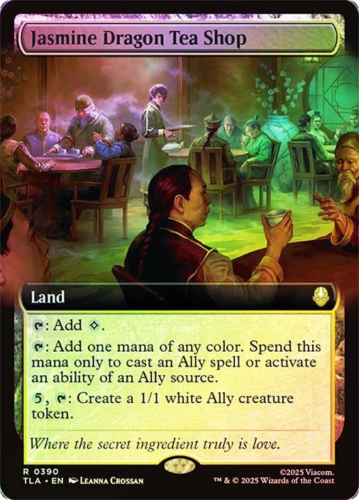 MTG FOIL Jasmine Dragon Tea Shop – Avatar: The Last Airbender #390