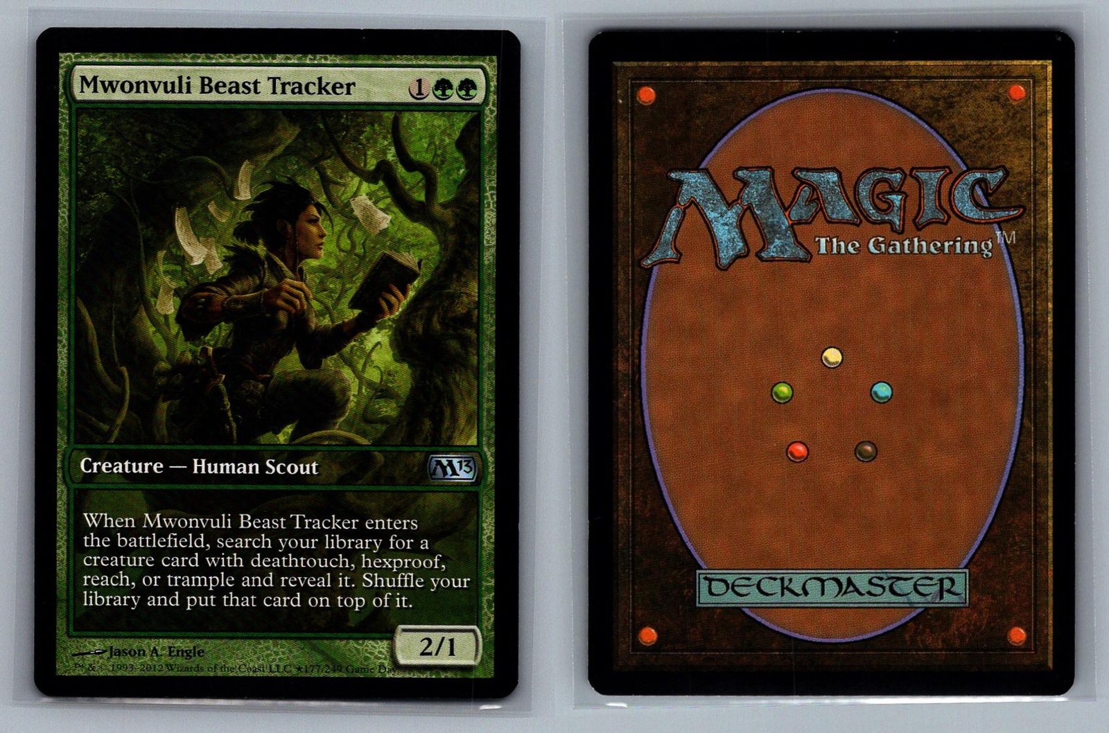 Mwonvuli Beast Tracker #177 Championship Promos Magic: The Gathering MTG – LP