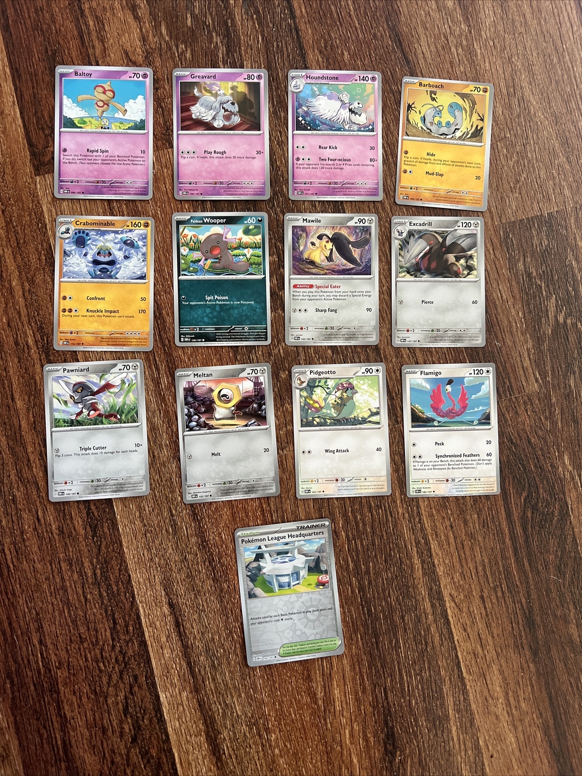 2023 Polemon Obsidian Flame Complete Your Set 28 Common/Uncommon, Rare, Holos