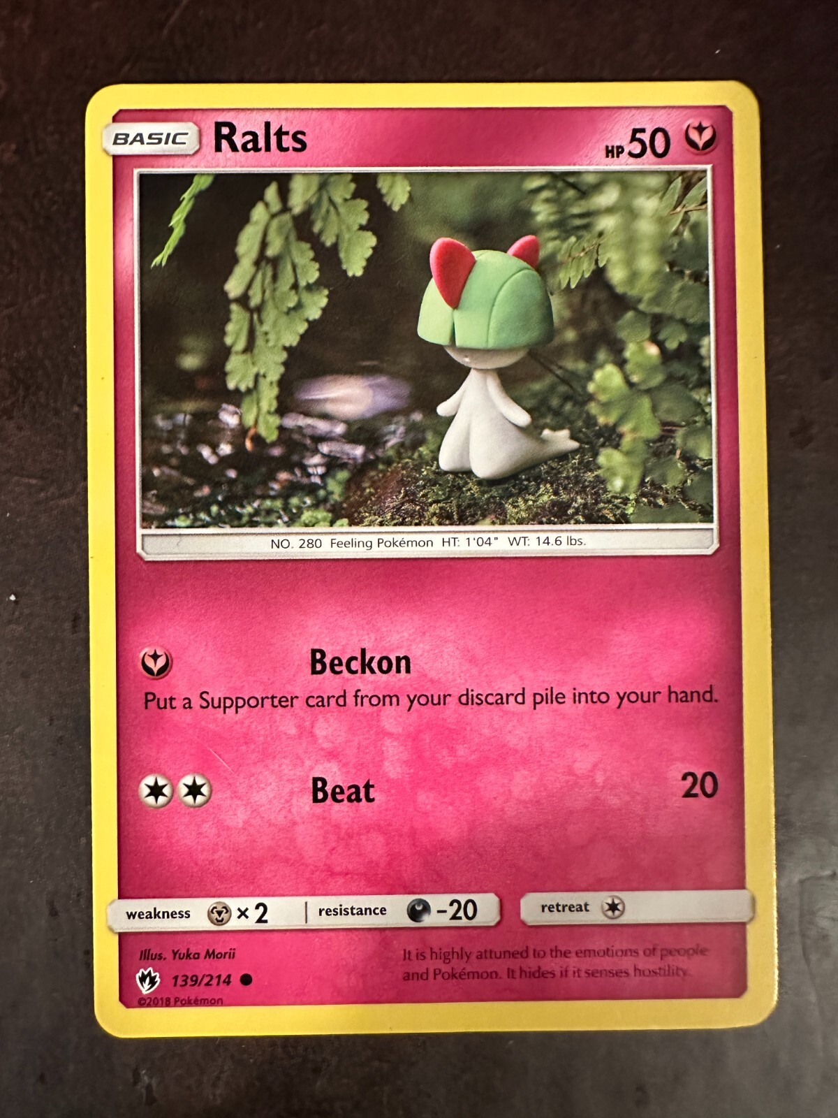 Ralts 139/214 Sm-Lost Thunder Regular