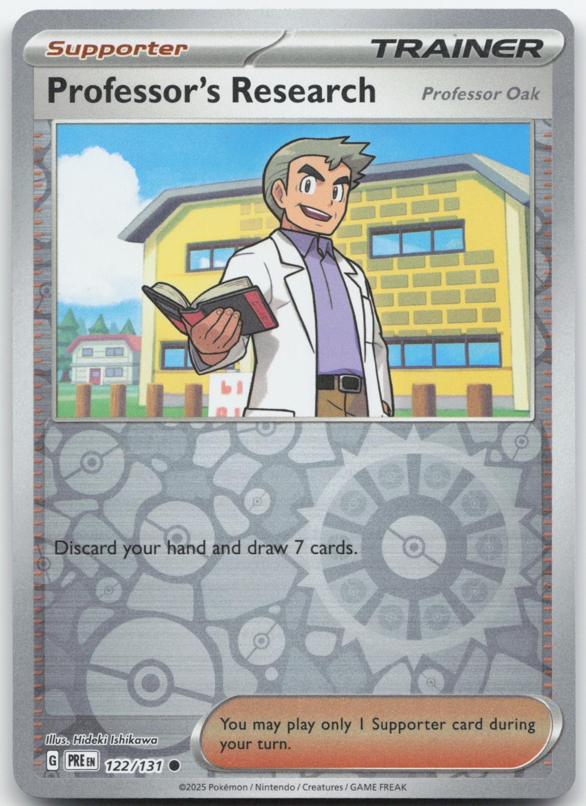 Professor’s Research [Professor Oak] – 122/131 RH Prismatic Evolutions NM/M