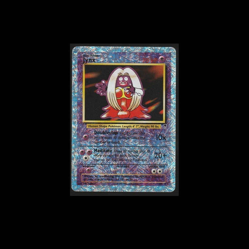 ▸ Pokemon | 2002| Jynx | Legendary Collection Reverse Holo | #26 | HP/DMG