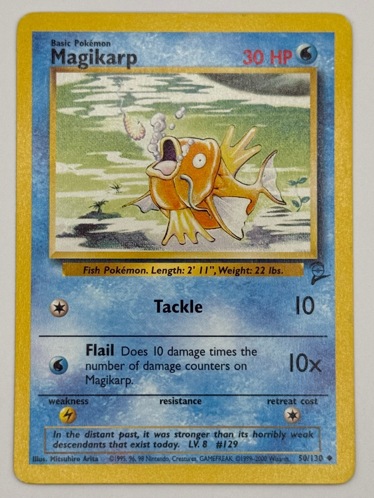 Magikarp Base Set 2 050/130 Uncommon PTCG MP