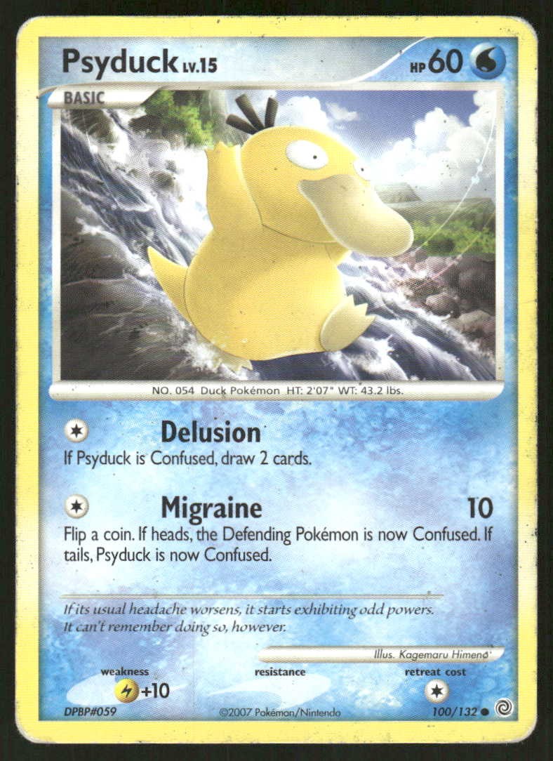 Pokemon Psyduck Secret Wonders 100/132 C MP