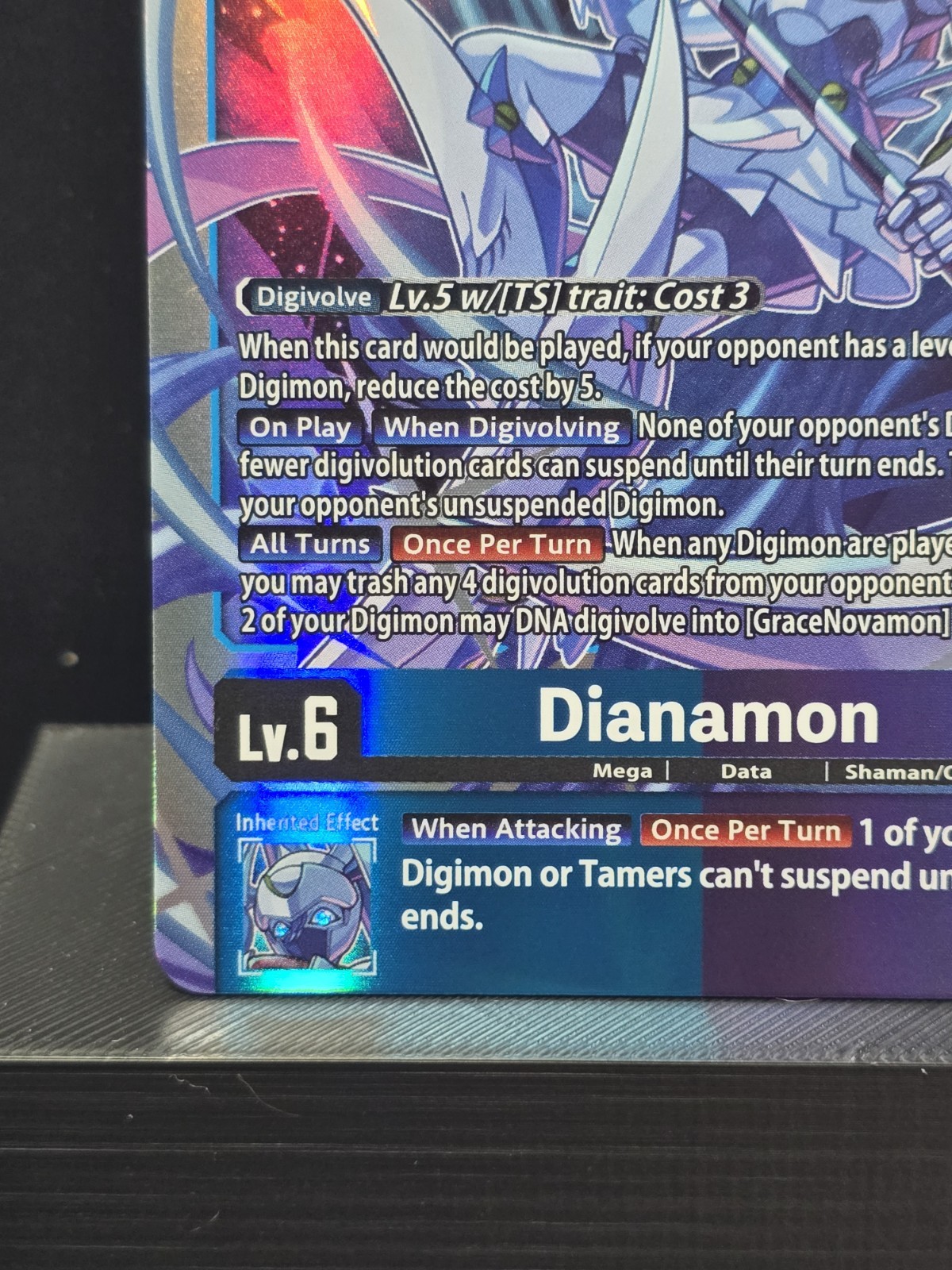 Dianamon BT25-028 Super Rare Digimon Card Game Dual Revolution Holofoil