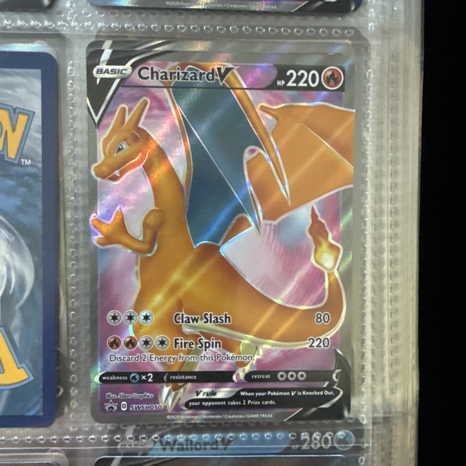 Charizard V SWSH050 SWSH: Sword & Shield Promo Cards Holo