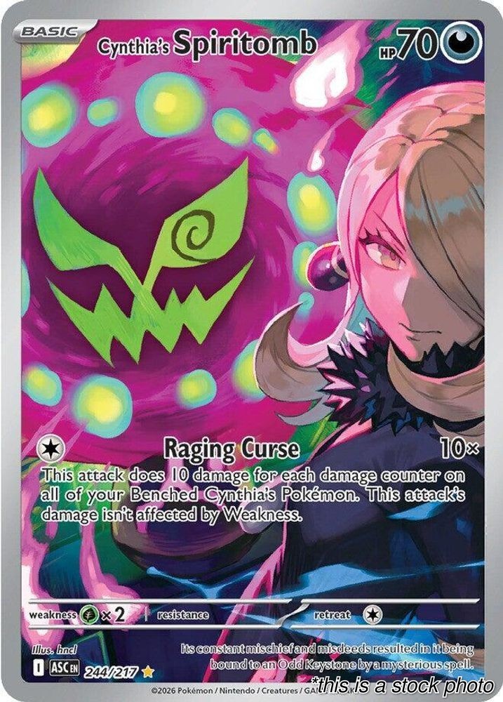 Cynthia’s Spiritomb [ASC – 244/217] ME: Ascended Heroes NM – Illustration Rare