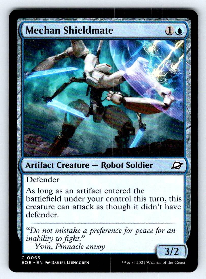 Mechan Shieldmate Edge of Eternities EOE 65 NM Daniel Ljunggren