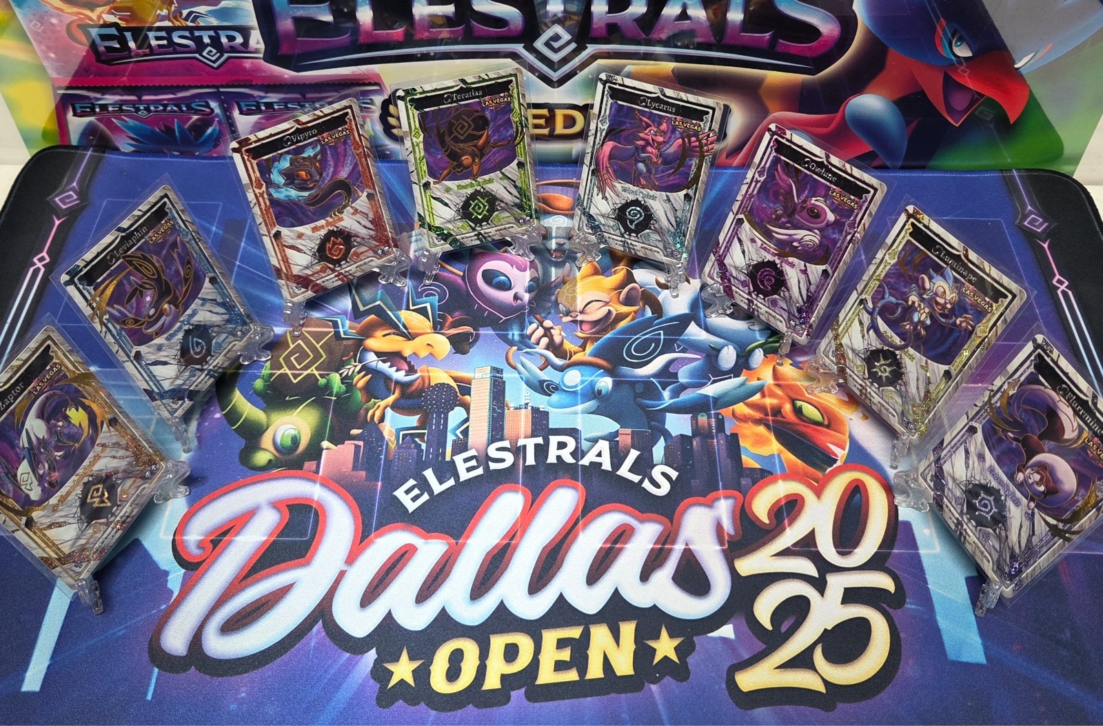 Elestrals TCG Vegas Worlds ’26 Premier Frame Stellar Spirits
