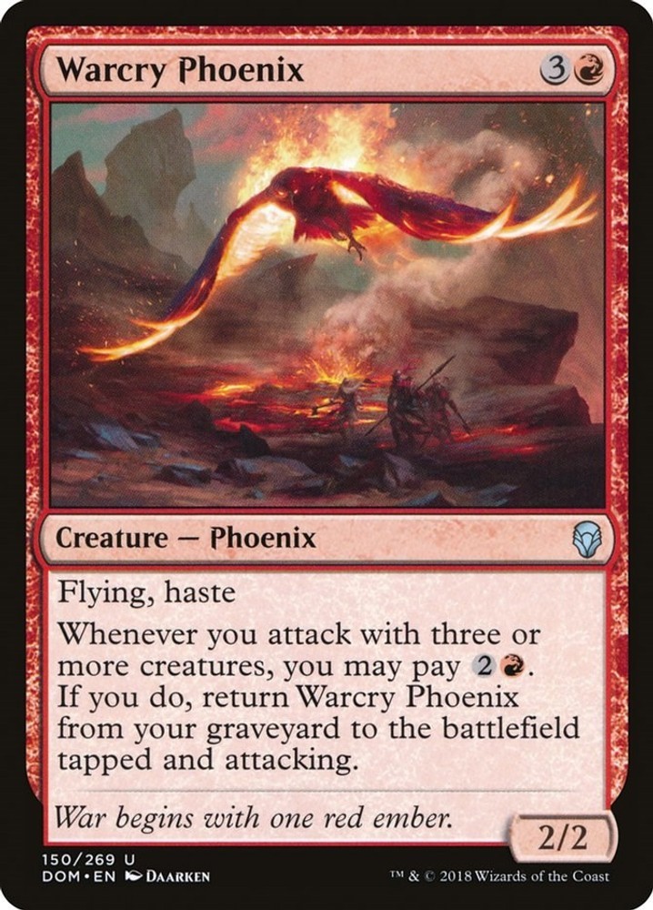 NM – Warcry Phoenix [DOM – 150] Dominaria