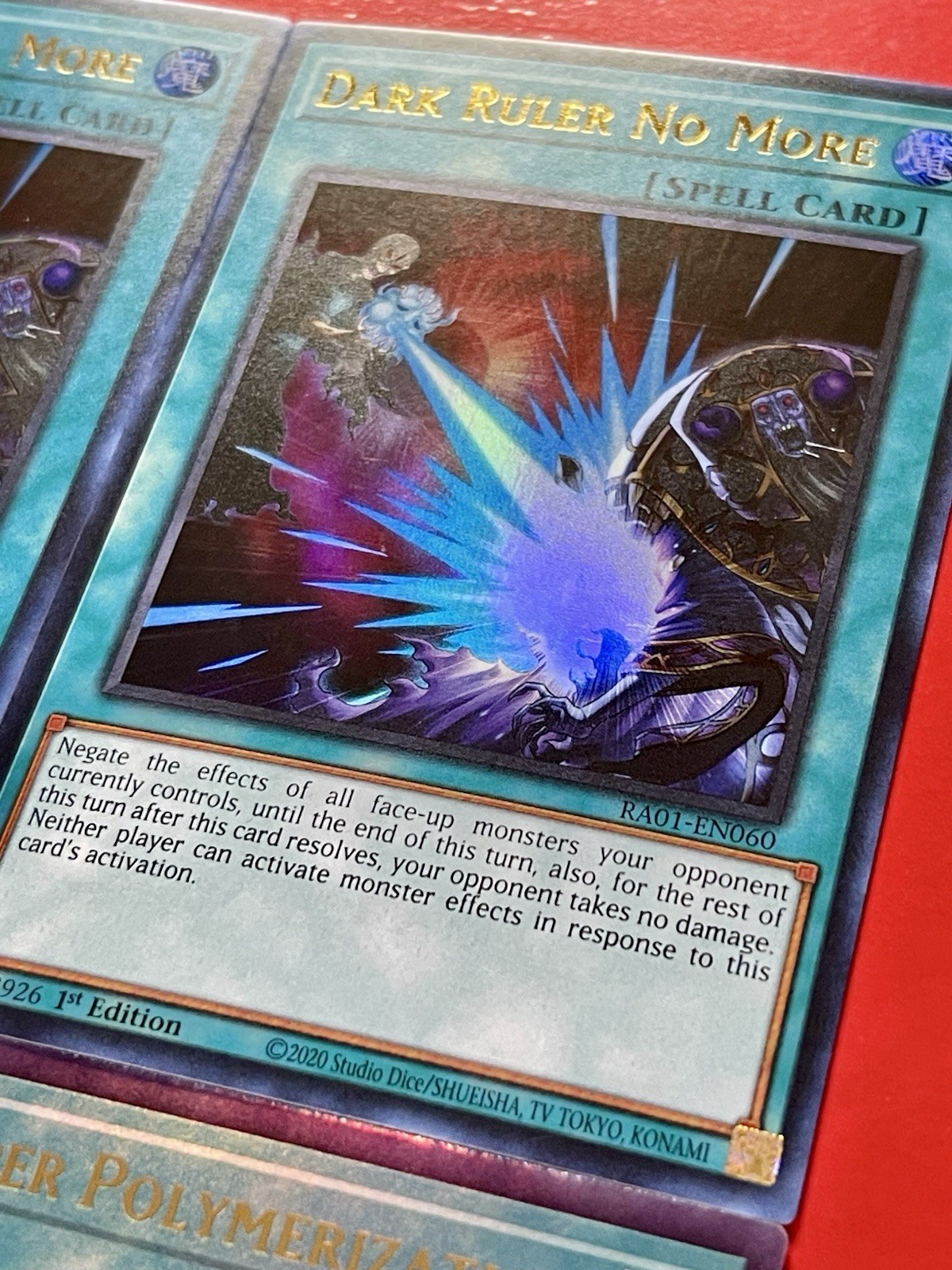 3x Super Polymerization + 3x Dark Ruler No More | Ultra Rare | NM | YuGiOh!