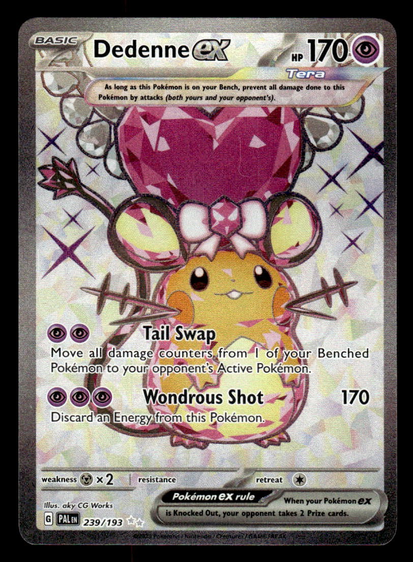 Pokemon TCG #239/193 Dedenne ex Paldea Evolved