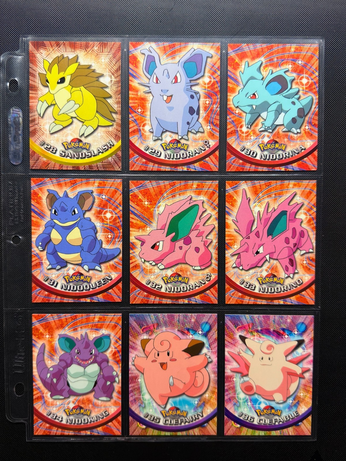 topps Pokemon TV Animation Edition Series 1 Non Holo Foil Black Logo You Choose