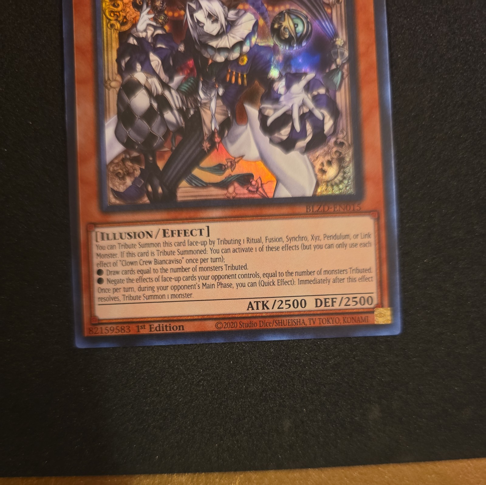 Clown Crew Biancaviso BLZD-EN015 Blazing Dominion 1st Edition