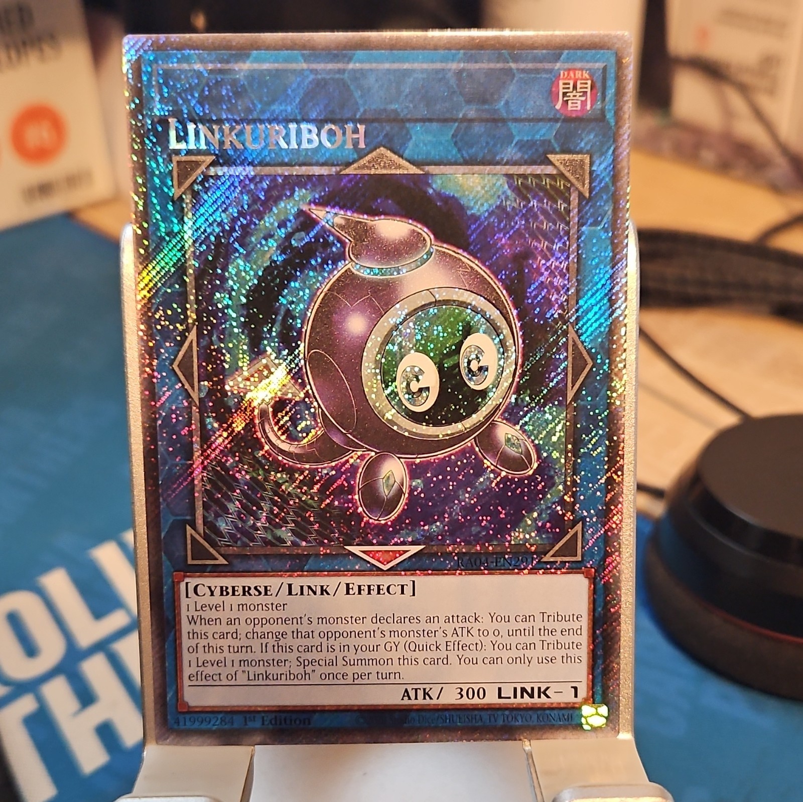 NAME SHIFT MISPRINT Yu-Gi-Oh! Linkuriboh Platnium Secret Rare RA02-EN292