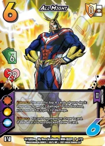 2022 UniVersus: My Hero Academia – MHA01 DLC All Might #MHA-DLC01-1