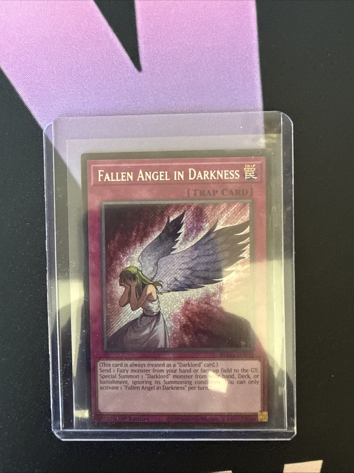 Fallen Angel In Darkness BLGG-EN031 Battles Of Legend Glorious Gallery Secret