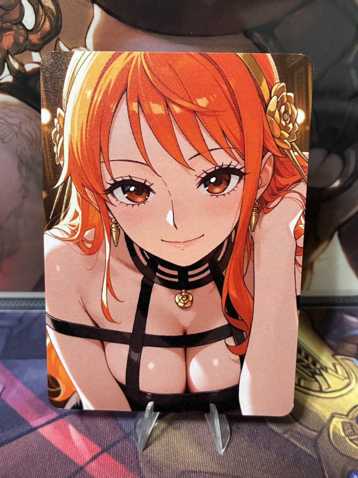 Matte Double Sided – Waifu Cosplay Nami OP 1-12 Cards – Pick Your Waifu Card!