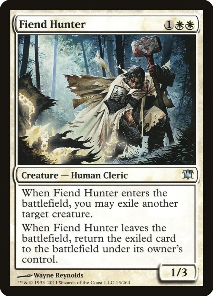 NM – Fiend Hunter [ISD – 15] Innistrad