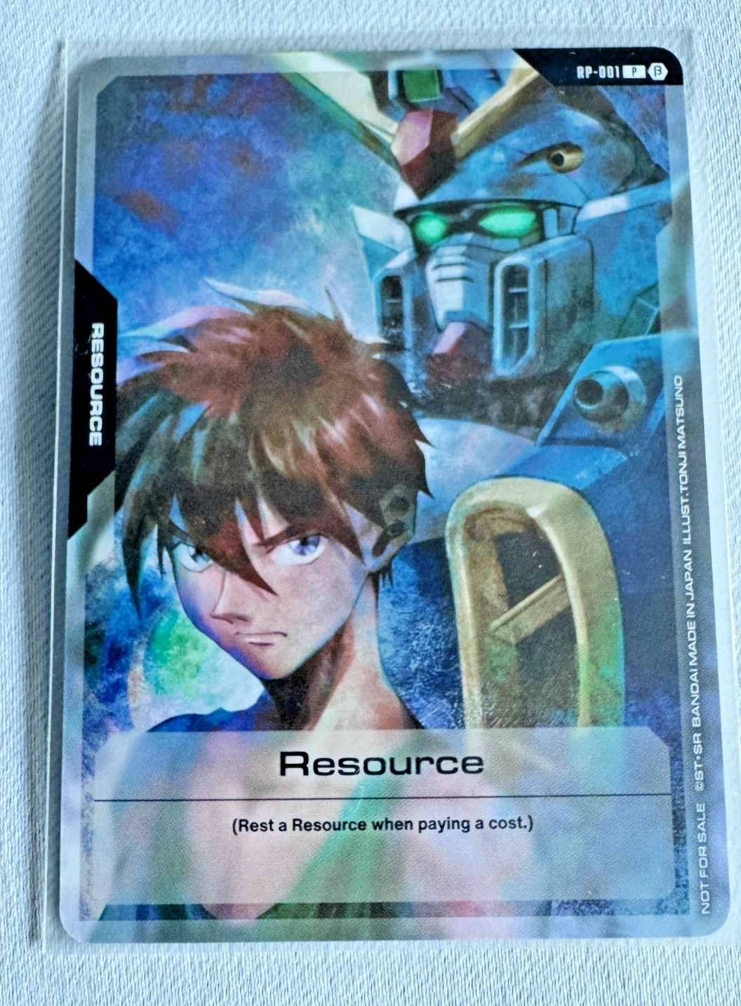 Gundam Card Game Anime Expo 2025 Promo Heero Yuy Wing Gundam RP-001 (Non-Foil)