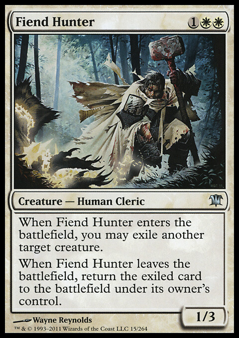 Magic the Gathering MTG Fiend Hunter (15) Innistrad LP