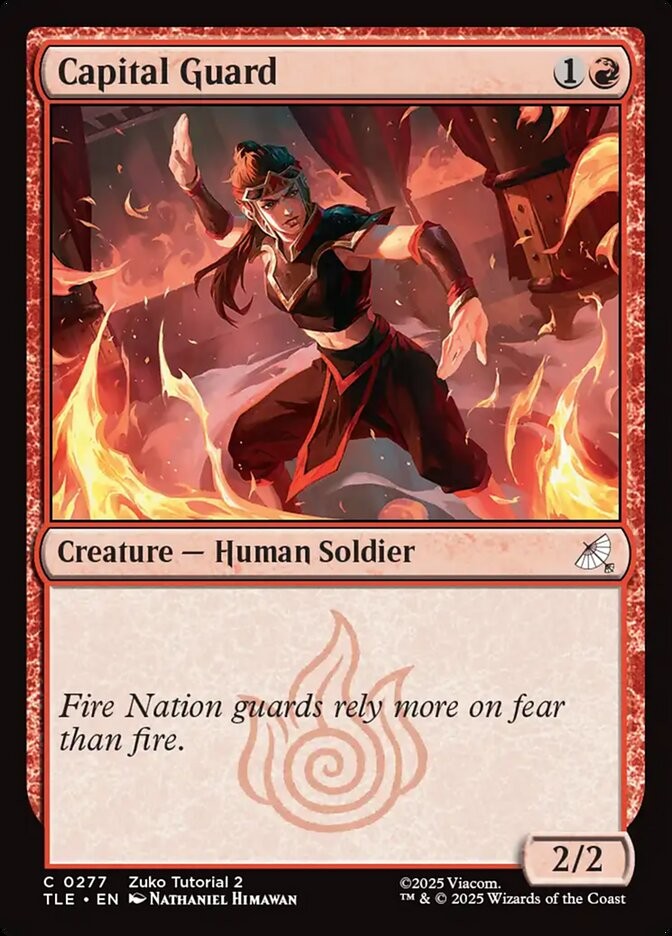 MTG Avatar Eternal Jumpstart C Capital Guard #0277