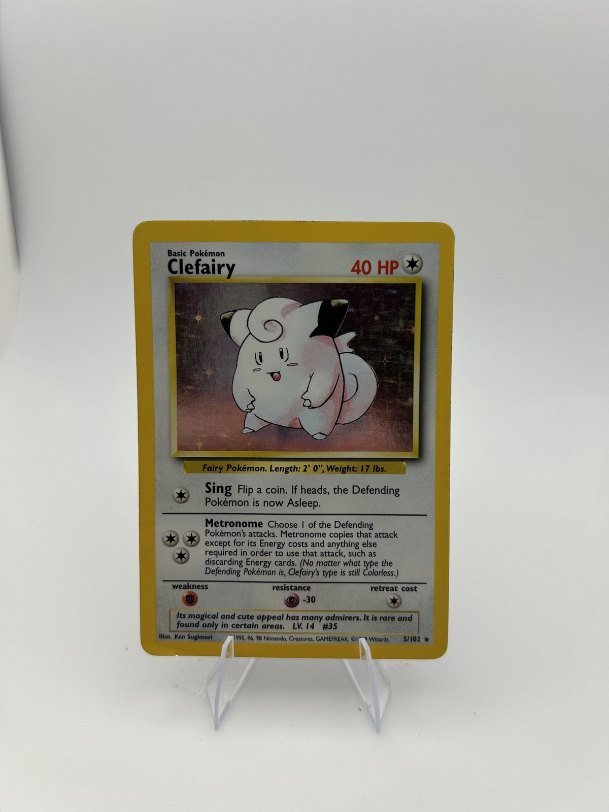 Base Set #005/102 Clefairy
