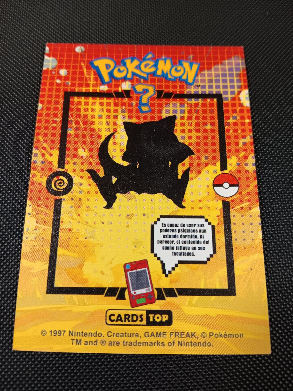 Pokemon 2024 Card Tops Pokedex Database Set Abra #63 Peru US Seller
