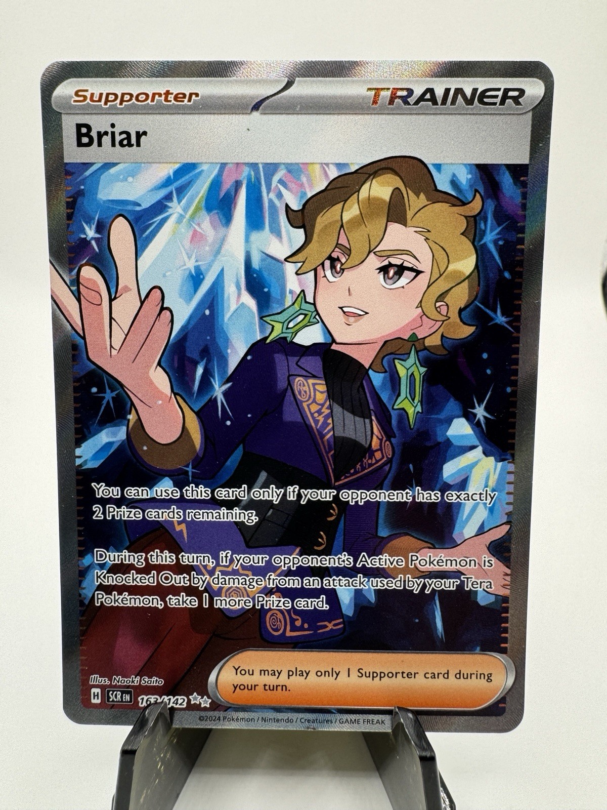 Briar 163/142 Sv07: Stellar Crown Holo NM