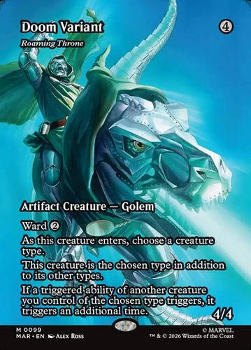 Roaming Throne “Doom Variant” – Extended Art MAR NM MTG