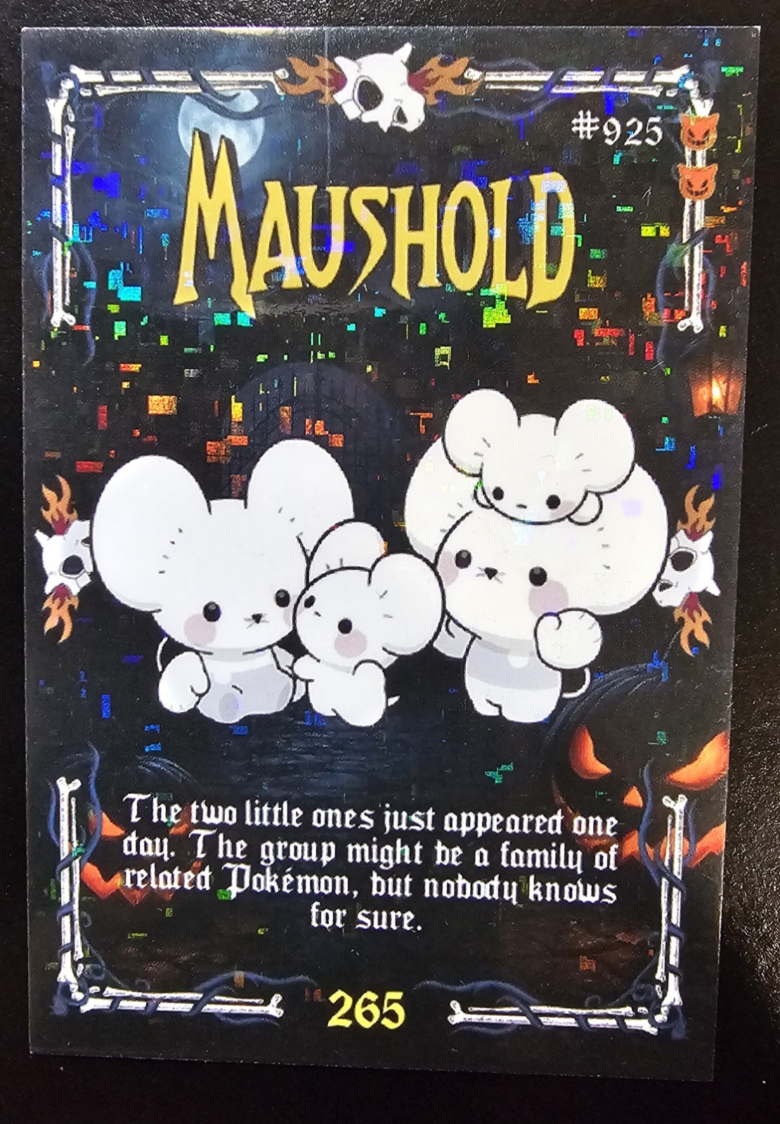 MAUSHOLD – POKEMON PRISMA HALLOWEEN RARE CCG HOLO