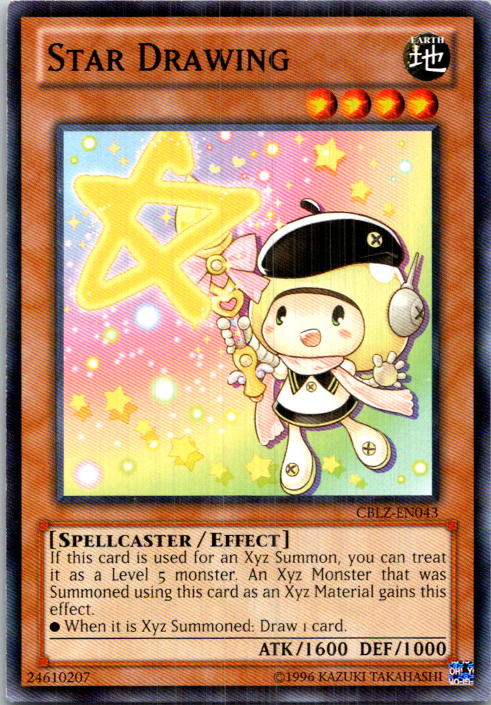 Star Drawing CBLZ-EN043 Yu-Gi-Oh! TCG Unlimited LP