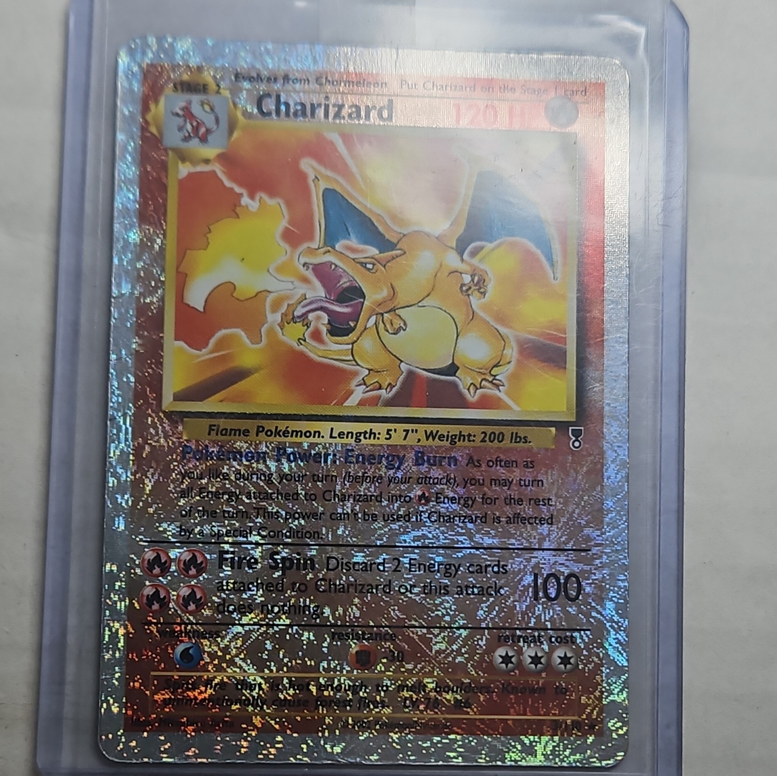 Pokémon TCG Charizard Legendary Collection 3/110 Reverse Holo Rare