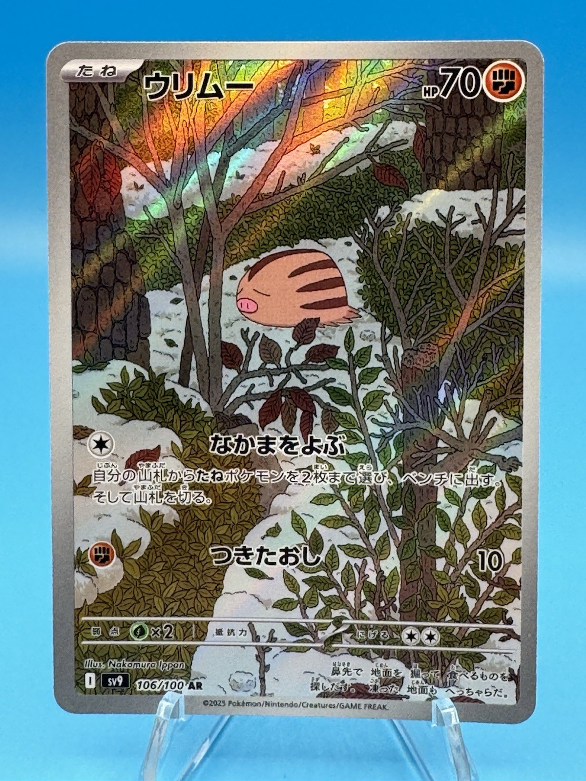 Swinub 106/100 Sv9: Battle Partners Holo (Japanese)