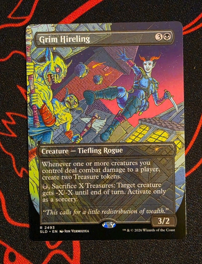 MTG Grim Hireling x1 Near Mint from Secret Lair Drop Series