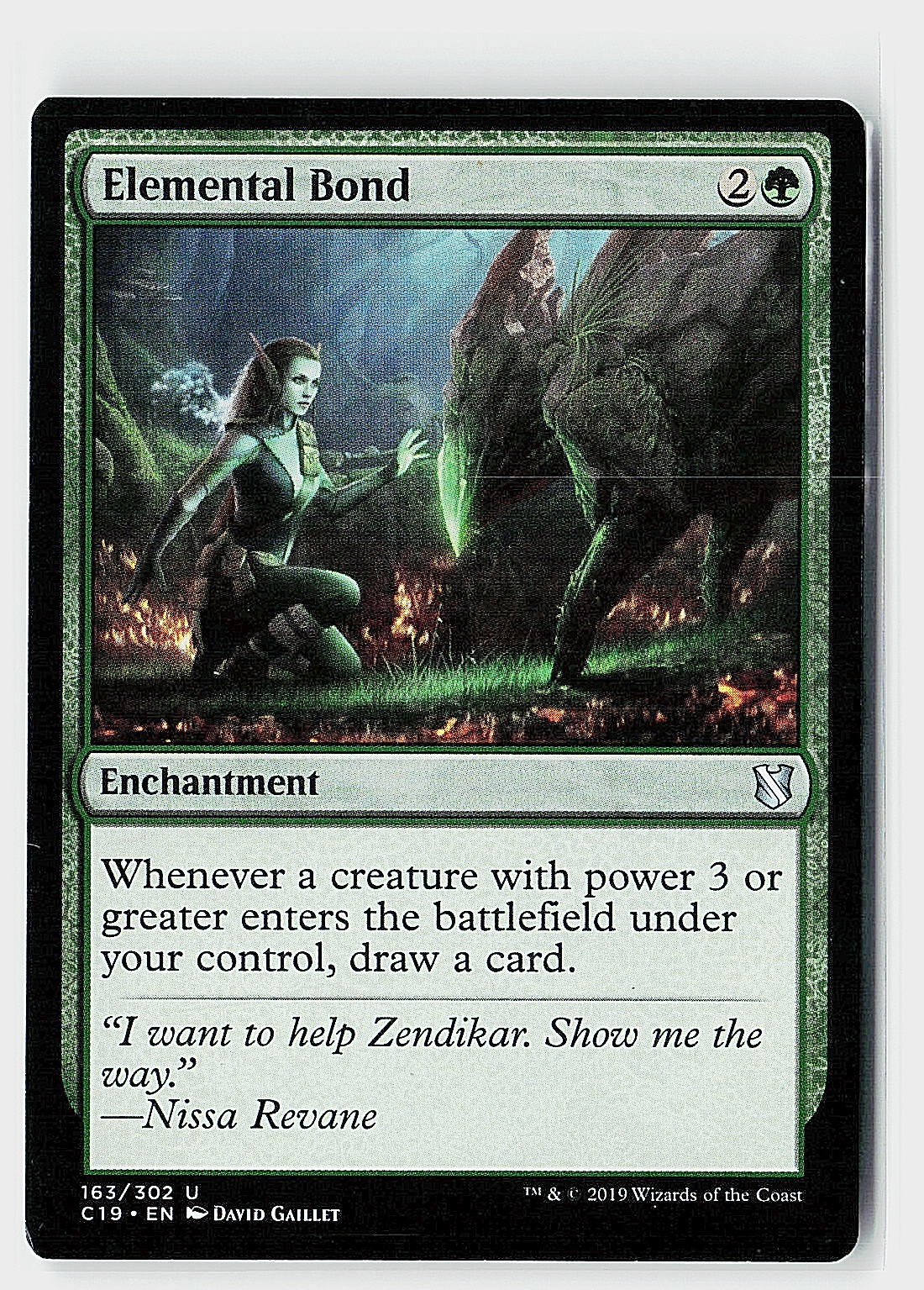 Elemental Bond U Commander 2019 163 NM