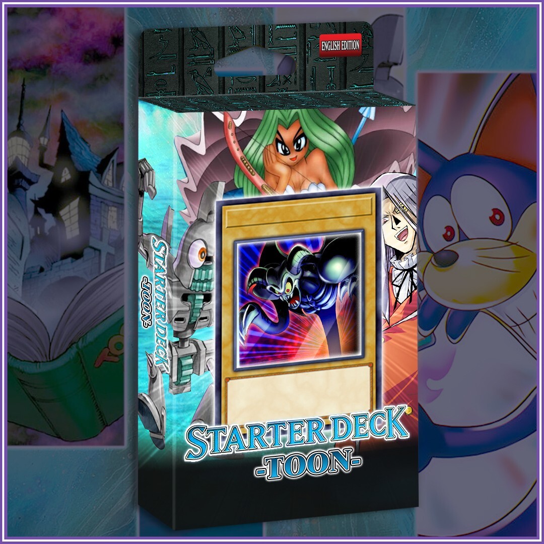 TOON STARTER DECK 42 | Pegasus Golem Skull Mermaid World Duelist Kingdom YuGiOh