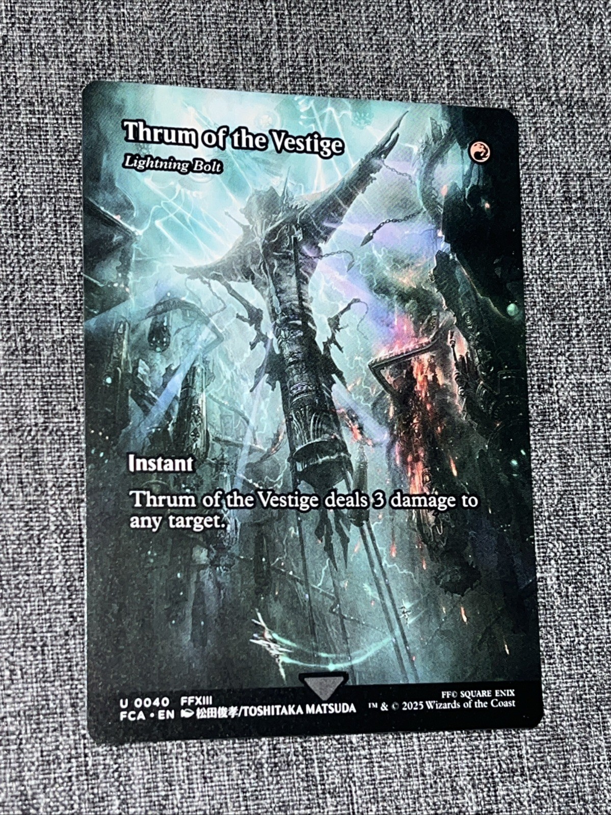 Thrum Of Vestige Showcase FCA 0040 MTG Final Fantasy Non Foil NM/M