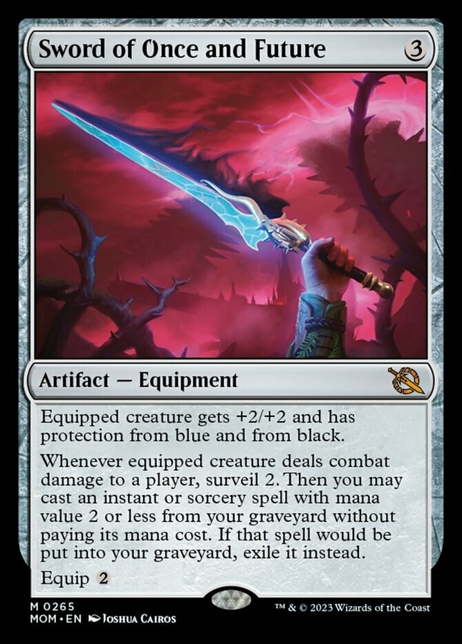 MTG Sword of Once and Future, NM-Mint, English March of the Machine