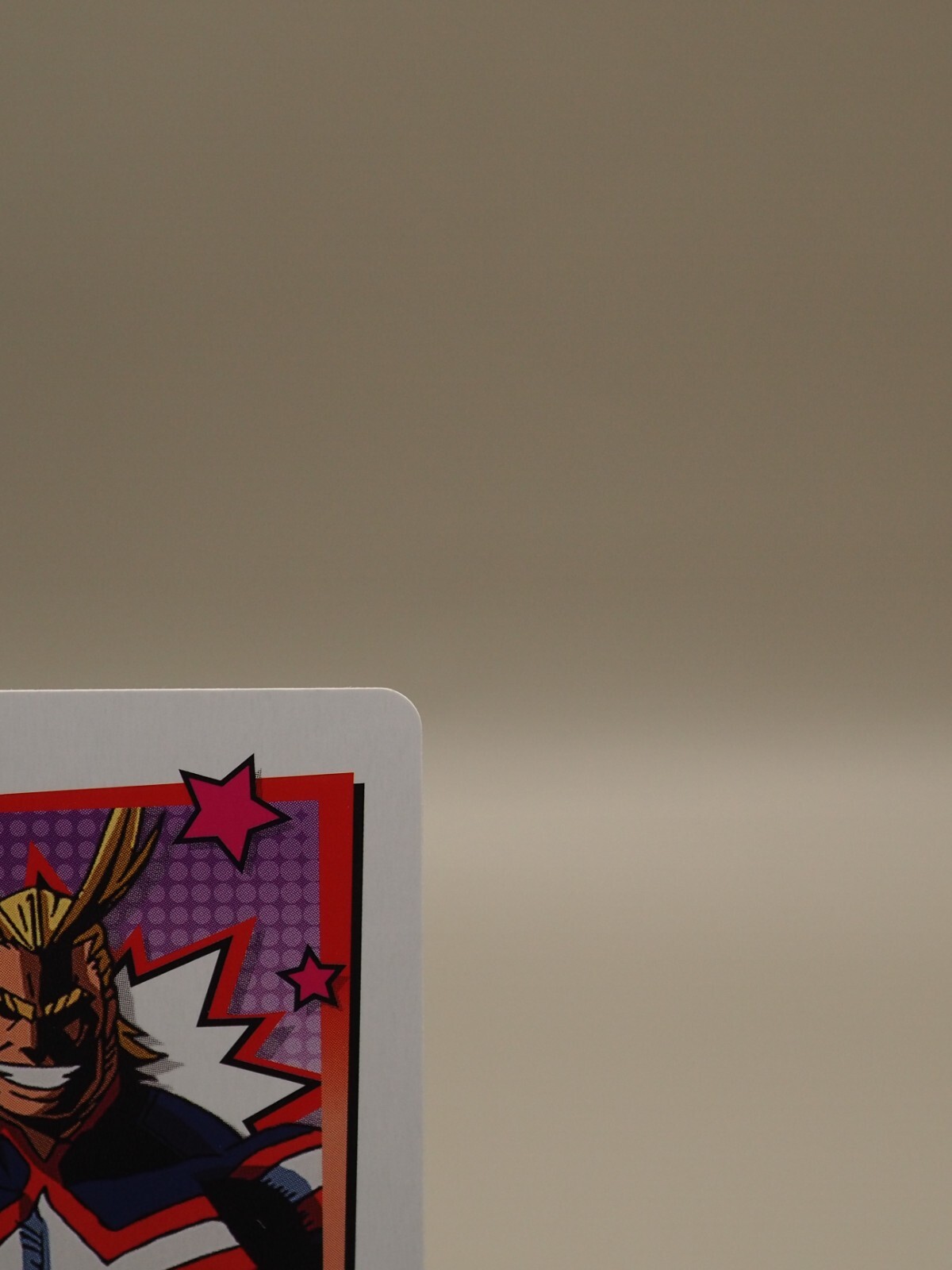 ALL MIGHT My Hero Academia playing cards Japanese TCG Anime B690
