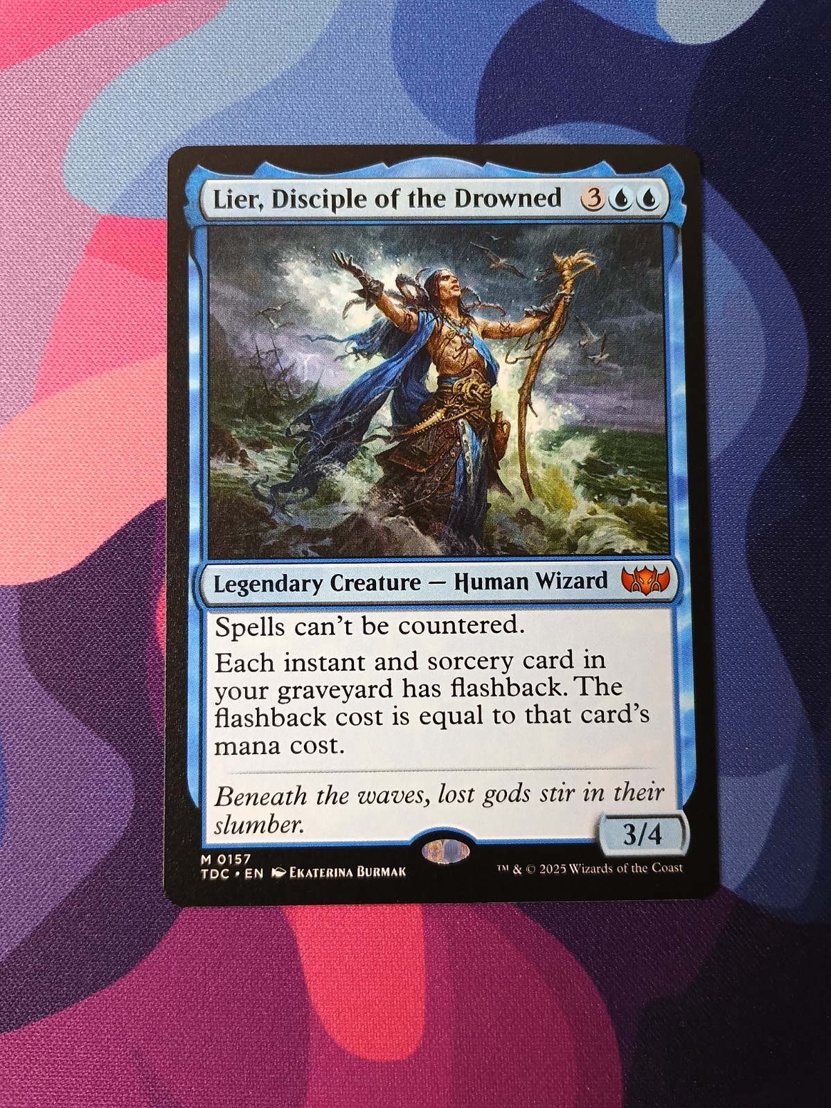 Lier, Disciple of the Drowned | *% Off 2+ | Tarkir: Dragonstorm | NM | MTG