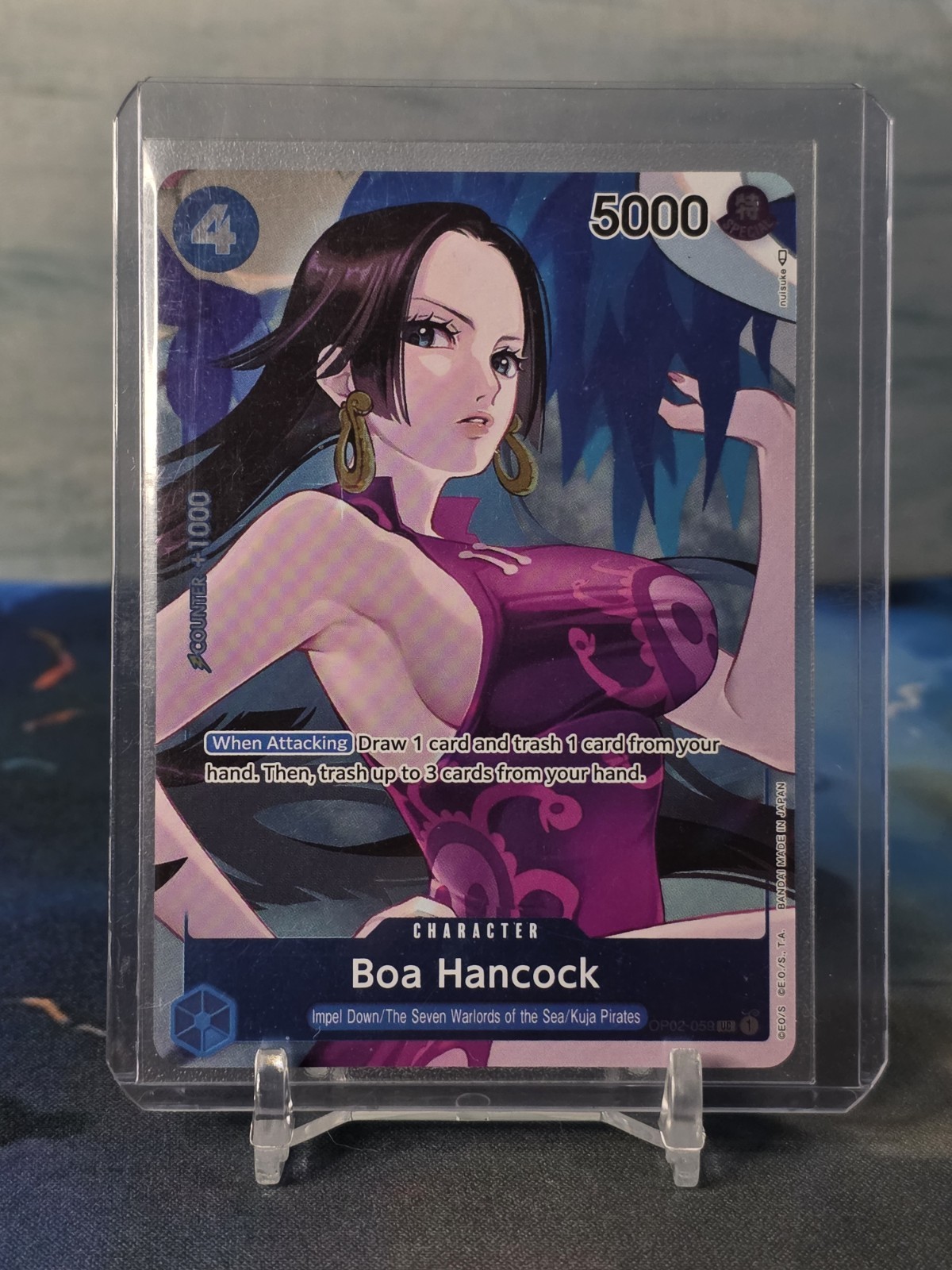 Boa Hancock (Box Topper) – Paramount War OP02-059 One Piece Card English
