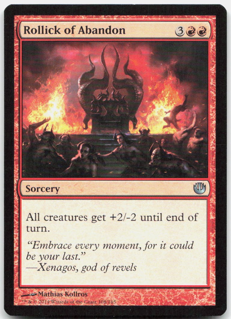 Rollick of Abandon U Journey Into Nyx JOU 108 NM Mathias Kollros