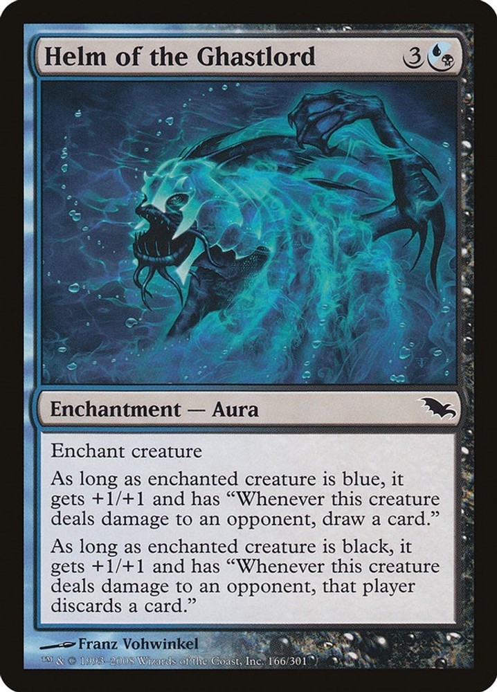 NM – Helm of the Ghastlord [SHM – 166] Shadowmoor