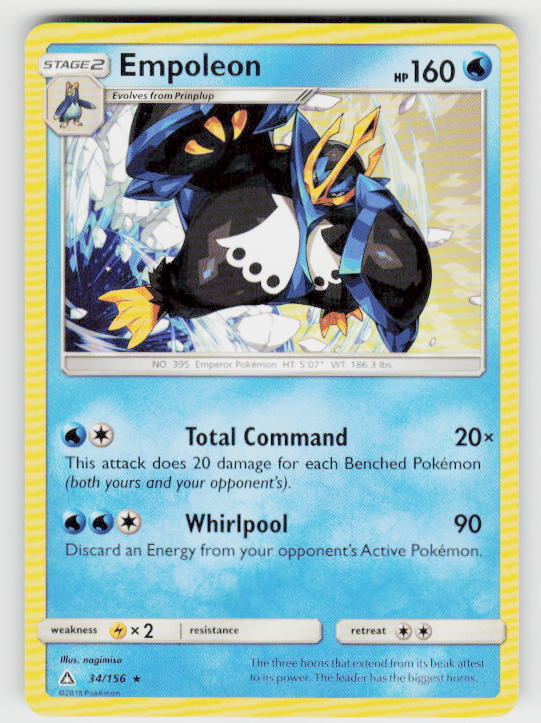 SM – Ultra Prism #34/156 Empoleon