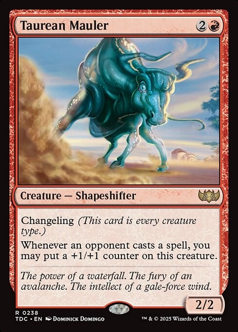 Taurean Mauler 238 R Normal TDC MTG NM