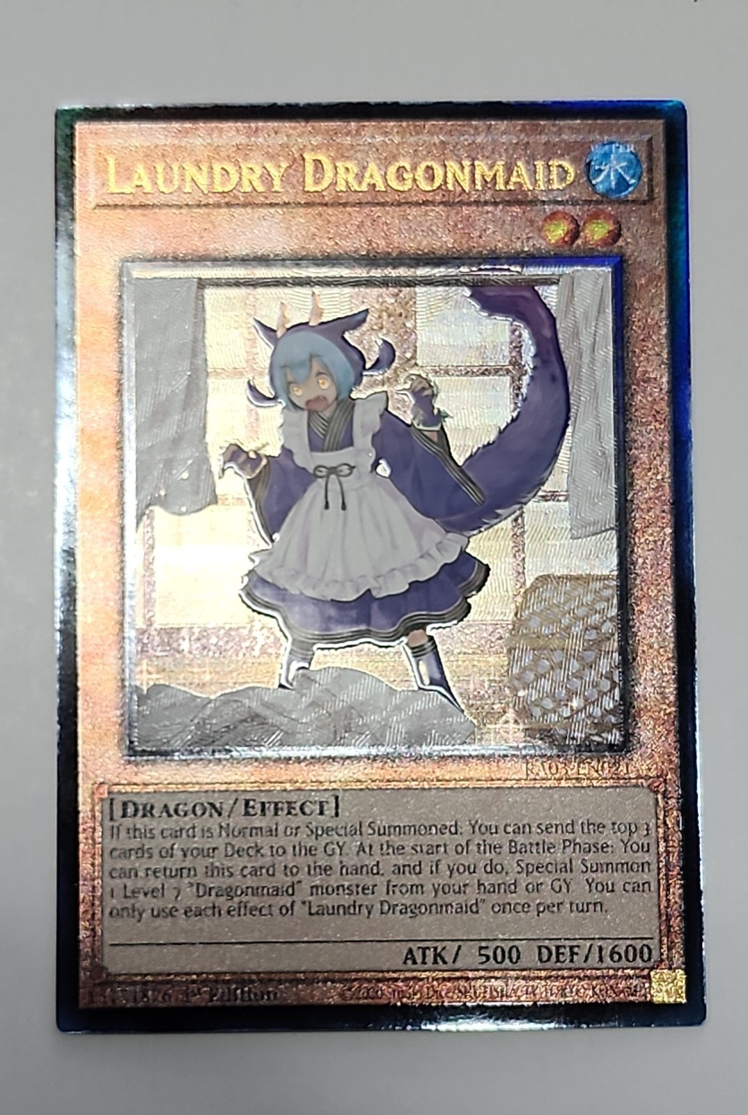 Laundry Dragonmaid (PCR) RA03-EN021 Quarter Century Bonanza 1st Edition