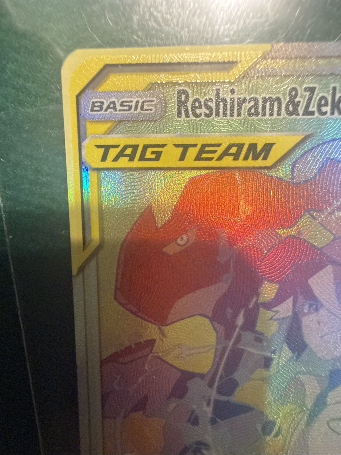 Reshiram & Zekrom GX (Secret) 259/236 Sm-Cosmic Eclipse Holo NM